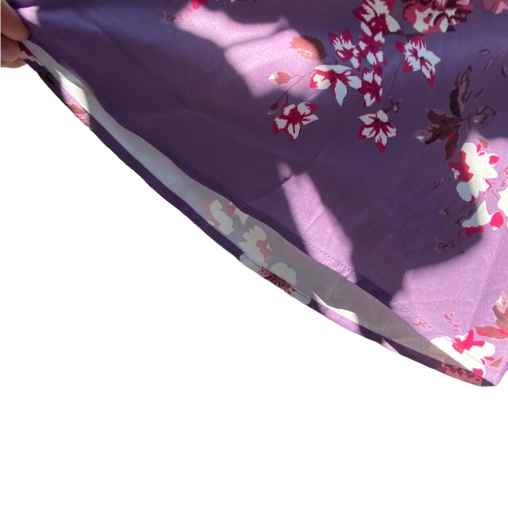 BloomChic Purple Floral Dress Size 22 - Picture 6 of 9